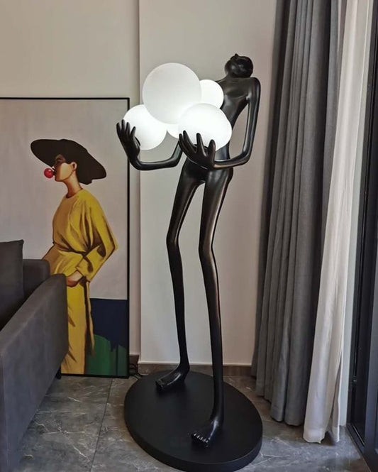 STANDING MAN SCULPUTER LIGHT