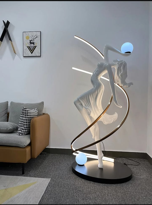 DANCING WOMAN SCULPUTER LIGHT