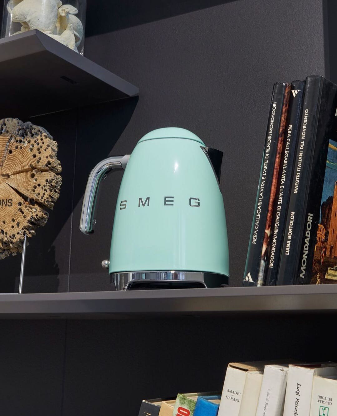 SMEG RETRO STYLE KETTLE AND TOASTER PASTEL GREEN