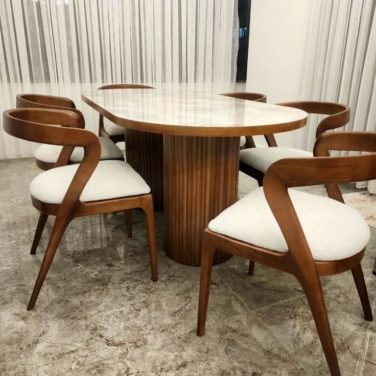 NOVA FLUTED DINING SET
